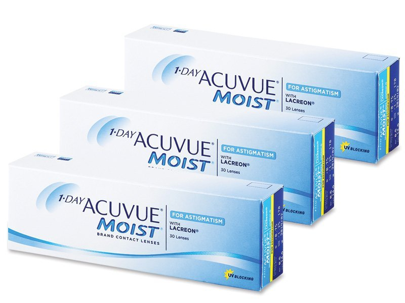 1 Day Acuvue Moist for Astigmatism (90 lęšių)