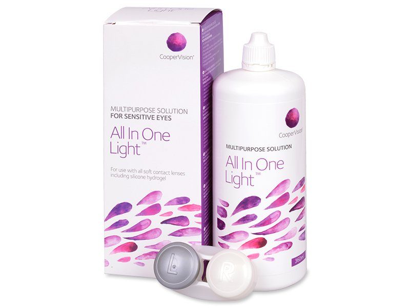 Valomasis tirpalas All In One Light 360 ml 