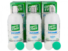 Valomasis tirpalas Opti-Free PureMoist 3 x 300 ml 