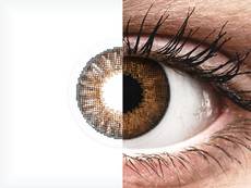 Air Optix Colors - Brown - su dioptrijomis (2 lęšiai)