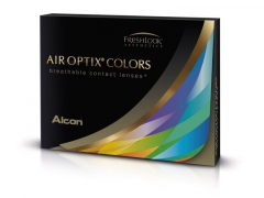Air Optix Colors - Gemstone Green - be dioptrijų (2 lęšiai)