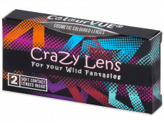 ColourVUE Crazy Lens - Cat Eye - be dioptrijų (2 lęšiai)