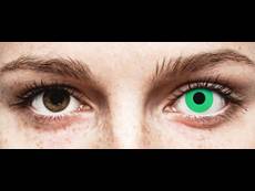 ColourVUE Crazy Lens - Emerald (Green) - be dioptrijų (2 lęšiai)