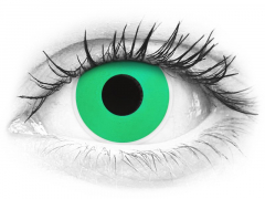 ColourVUE Crazy Lens - Emerald (Green) - be dioptrijų (2 lęšiai)