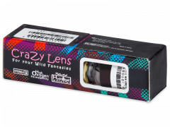 ColourVUE Crazy Lens - Orange Werewolf - be dioptrijų (2 lęšiai)