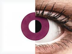 ColourVUE Crazy Lens - Purple - be dioptrijų (2 lęšiai)