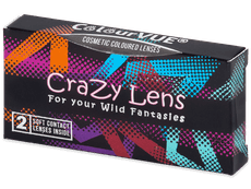 ColourVUE Crazy Lens - Smiley - be dioptrijų (2 lęšiai)