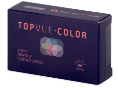 TopVue Color - Brown - su dioptrijomis (2 lęšiai)
