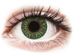 TopVue Color - Green - su dioptrijomis (2 lęšiai)