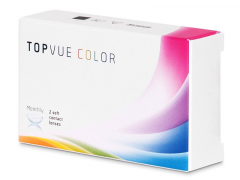 TopVue Color - Turquoise - su dioptrijomis (2 lęšiai)