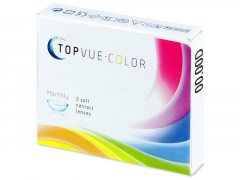 TopVue Color - Brown - be dioptrijų (2 lęšiai)