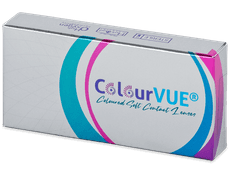 ColourVUE Glamour Aqua - su dioptrijomis (2 lęšiai)