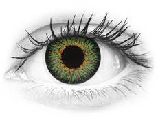 ColourVUE Glamour Green - be dioptrijų (2 lęšiai)