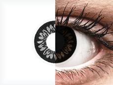 ColourVUE BigEyes Dolly Black - su dioptrijomis (2 lęšiai)