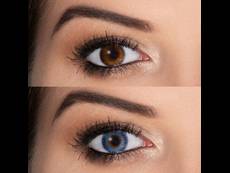 ColourVUE Fusion Yellow Blue - be dioptrijų (2 lęšiai)