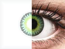 ColourVUE Fusion Green Yellow - su dioptrijomis (2 lęšiai)