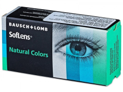SofLens Natural Colors Aquamarine - be dioptrijų (2 lęšiai)