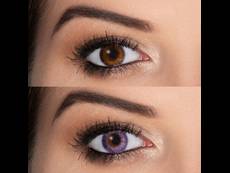 FreshLook ColorBlends Amethyst - su dioptrijomis (2 lęšiai)