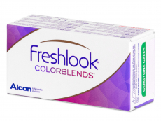 FreshLook ColorBlends Blue - be dioptrijų (2 lęšiai)