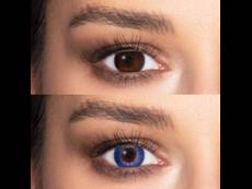 FreshLook ColorBlends Blue - be dioptrijų (2 lęšiai)