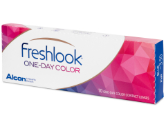 FreshLook One Day Color Grey - su dioptrijomis (10 lęšių)