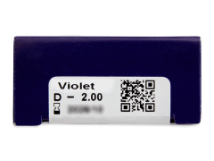 TopVue Color - Violet - su dioptrijomis (2 lęšiai)