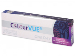 ColourVue One Day TruBlends Blue - su dioptrijomis (10 lęšių)