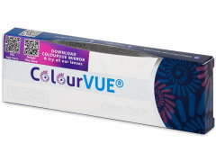 ColourVue One Day TruBlends Blue - su dioptrijomis (10 lęšių)