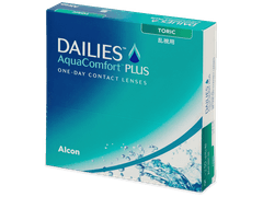 Dailies AquaComfort Plus Toric (90 lęšių)