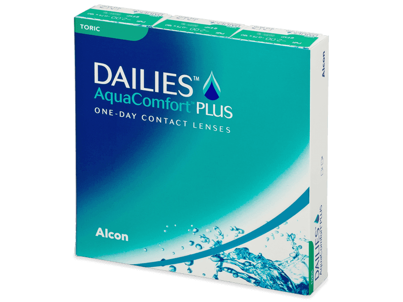 Dailies AquaComfort Plus Toric (90 lęšių)