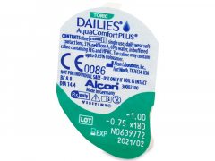 Dailies AquaComfort Plus Toric (90 lęšių)