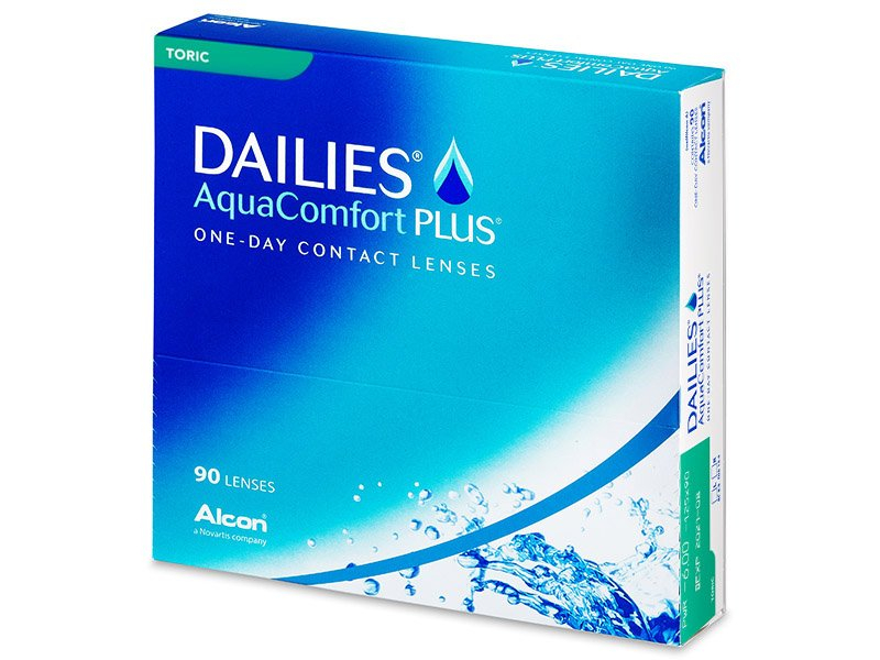 Dailies AquaComfort Plus Toric (90 lęšių)