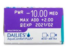 Dailies AquaComfort Plus Multifocal (30 lęšių)