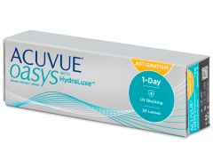 Acuvue Oasys 1-Day with HydraLuxe for Astigmatism (30 lęšių)