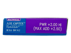 Air Optix plus HydraGlyde Multifocal (6 lęšiai)