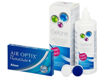 Air Optix plus HydraGlyde (3 lęšiai)