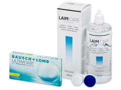 Bausch + Lomb ULTRA for Presbyopia (6 lęšiai) + valomasis tirpalas Laim-Care 400 ml
