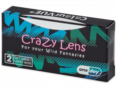 ColourVUE Crazy Lens - Blood Shot - vienadieniai be dioptrijų (2 lęšiai)