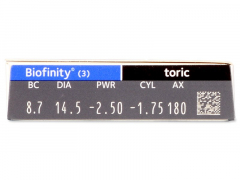 Biofinity Toric (3 lęšiai)