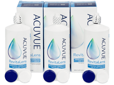 Valomasis tirpalas Acuvue RevitaLens 3 x 360 ml