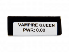 CRAZY LENS - Vampire Queen - vienadieniai be dioptrijų (2 lęšiai)