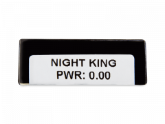 CRAZY LENS - Night King - vienadieniai be dioptrijų (2 lęšiai)