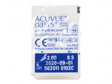 Acuvue Oasys 1-Day with Hydraluxe (90 lęšių)