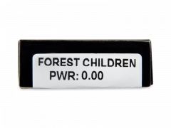 CRAZY LENS - Forest Children - vienadieniai be dioptrijų (2 lęšiai)