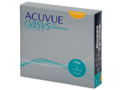 Acuvue Oasys 1-Day with HydraLuxe for Astigmatism (90 lęšių)