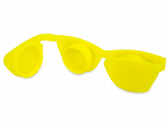 OptiShades lęšių dėkliukas - geltonas 
