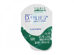 Focus Dailies Toric (30 lęšių)