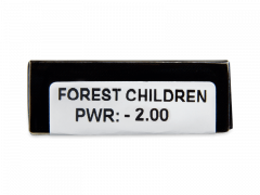 CRAZY LENS - Forest Children - vienadieniai su dioptrijomis (2 lęšiai)