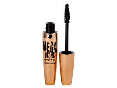 Dermacol Mega Lashes Volume and Care juodas tušas 11,5 ml