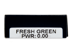 TopVue Daily Color - Fresh Green - vienadieniai be dioptrijų (2 lęšiai)